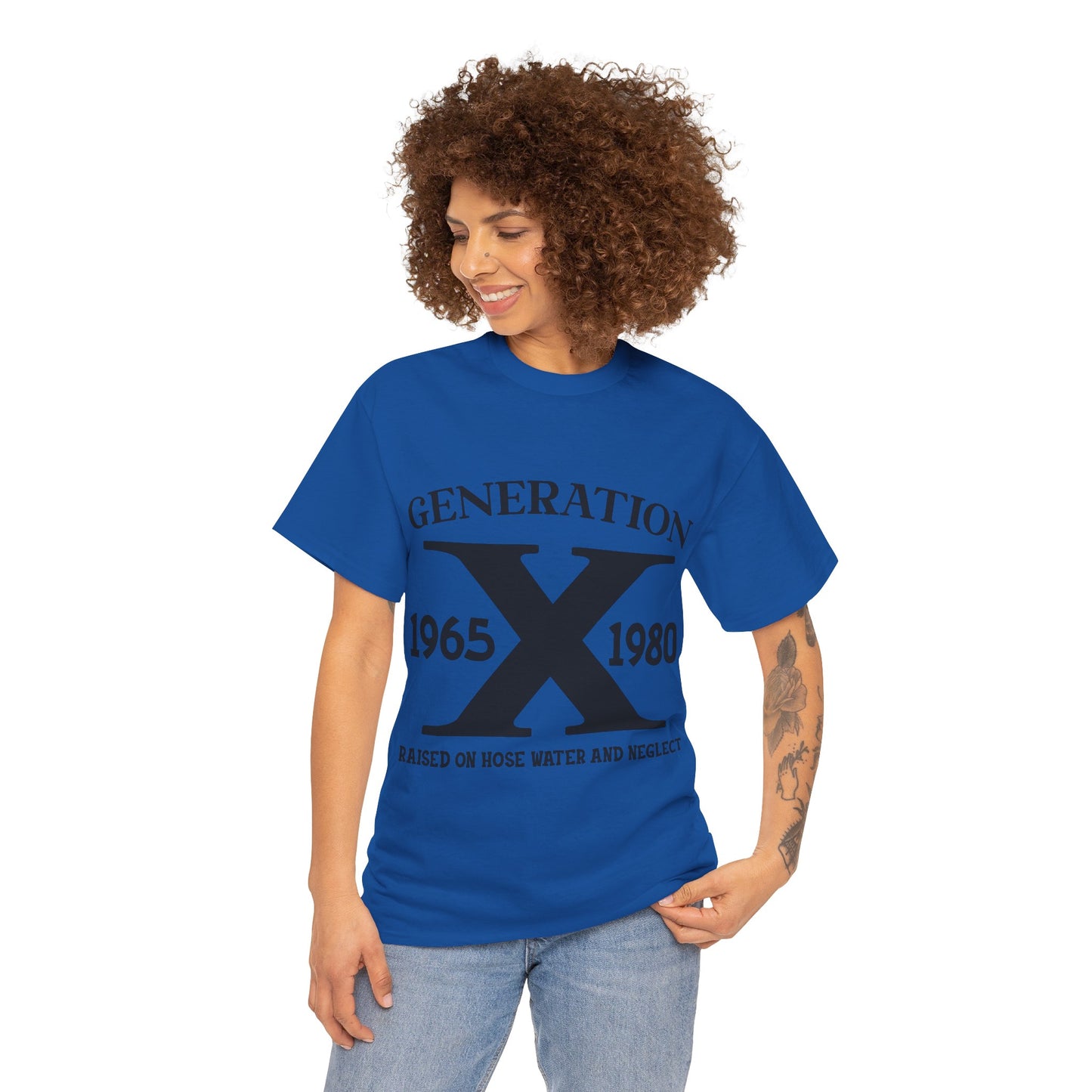 GEN X Raised On Hose Water & Neglect Tshirt Unisex Heavy Cotton