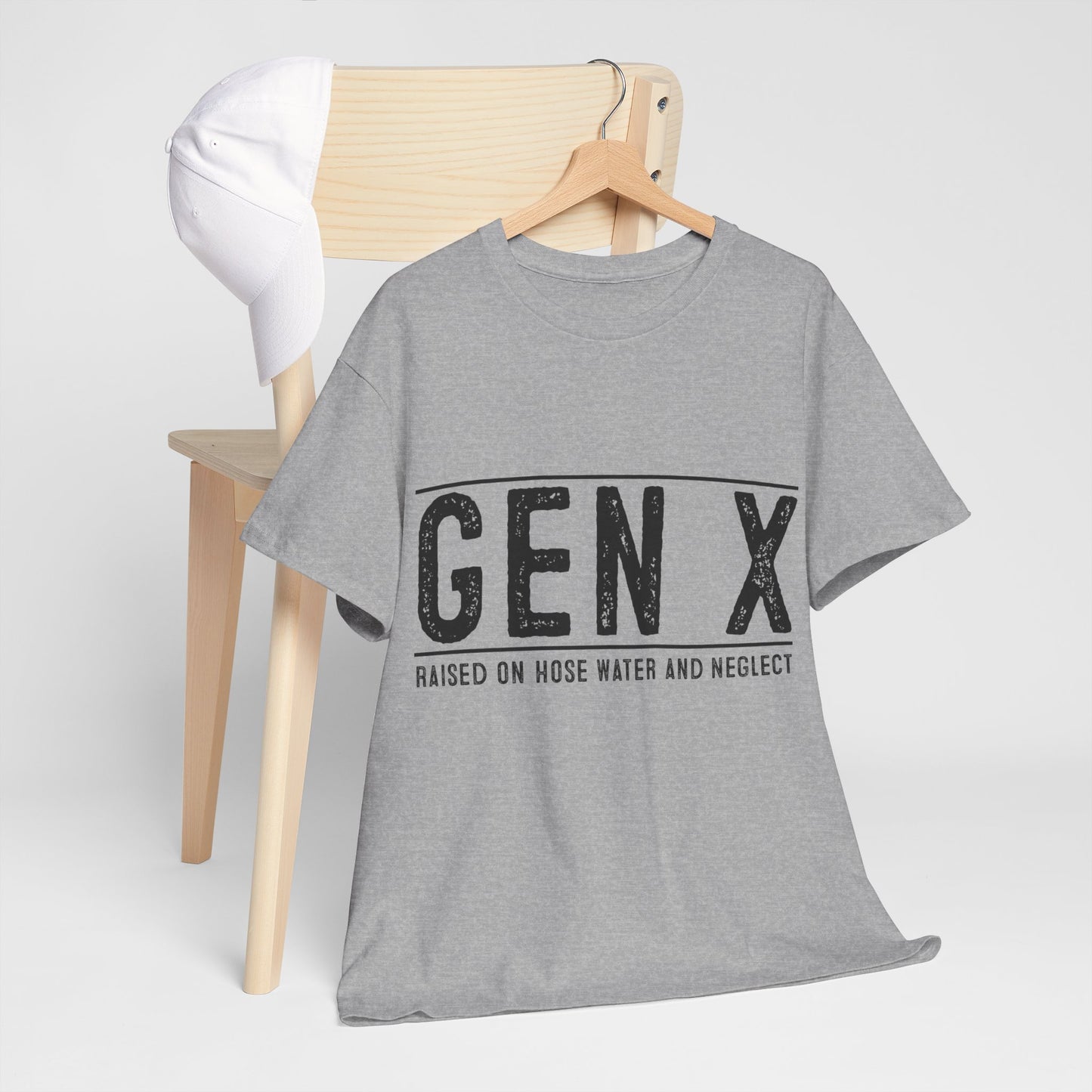 GEN X Raised On Hose Water & Neglect Tshirt Unisex Heavy Cotton