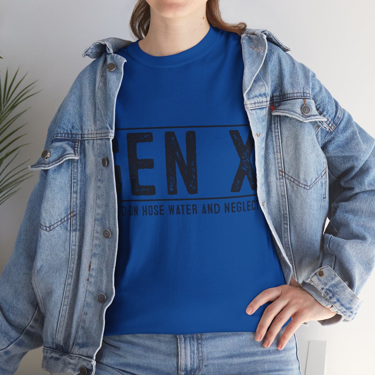 GEN X Raised On Hose Water & Neglect Tshirt Unisex Heavy Cotton