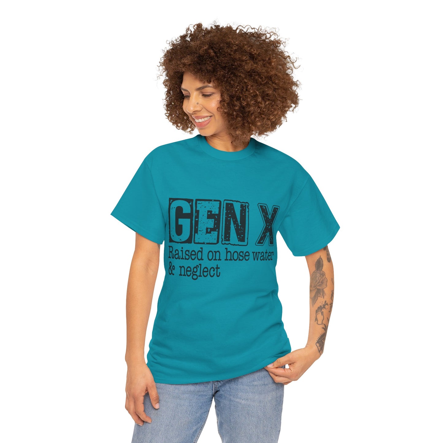 GEN X Raised On Hose Water & Neglect Tshirt Unisex Heavy Cotton