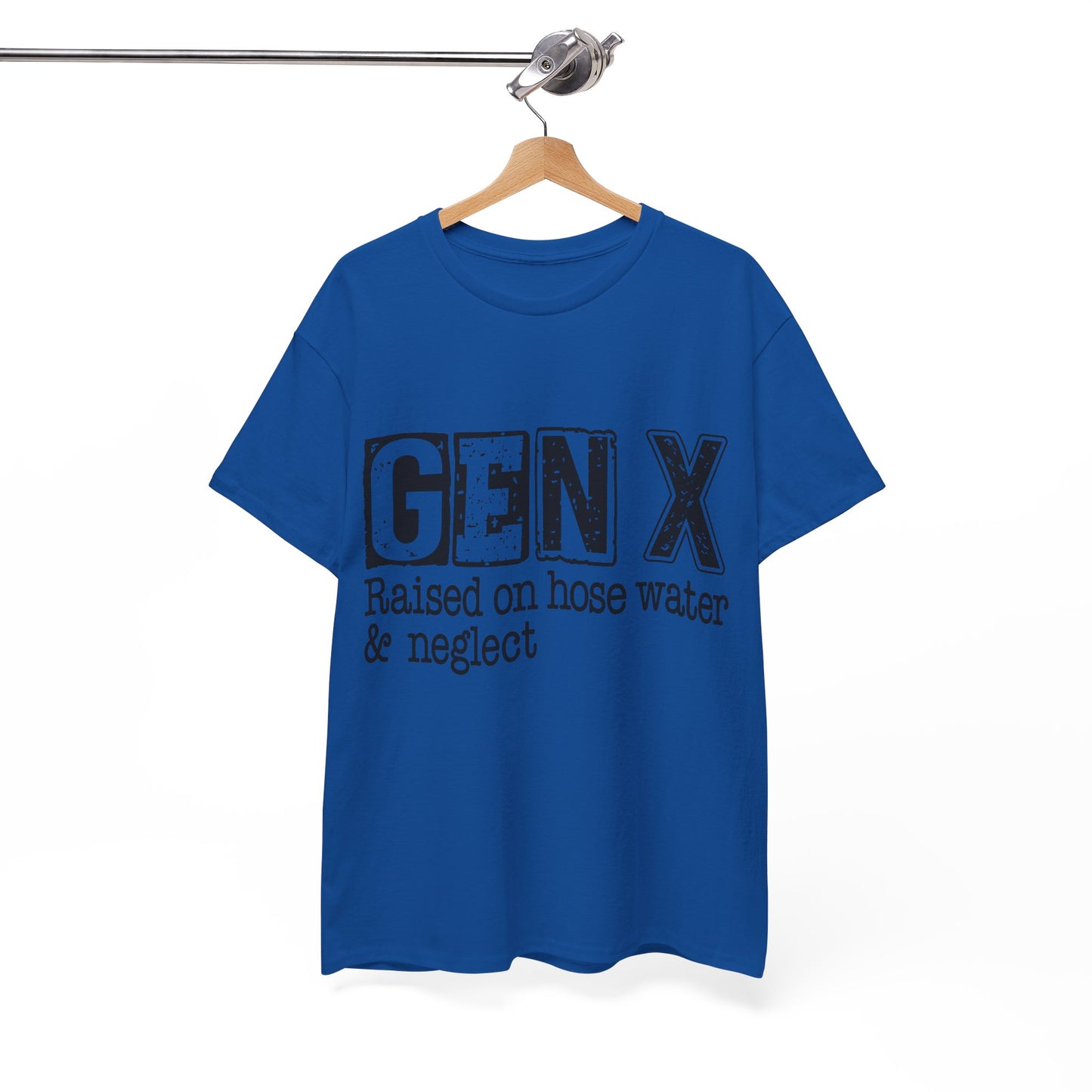 GEN X Raised On Hose Water & Neglect Tshirt Unisex Heavy Cotton