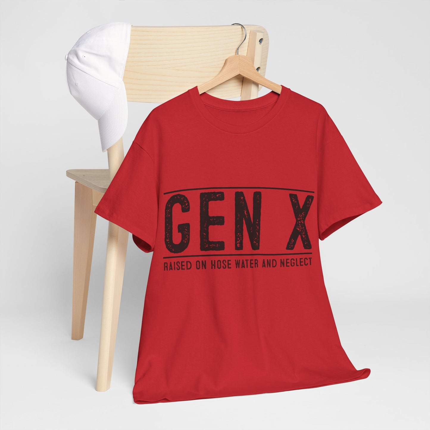 GEN X Raised On Hose Water & Neglect Tshirt Unisex Heavy Cotton