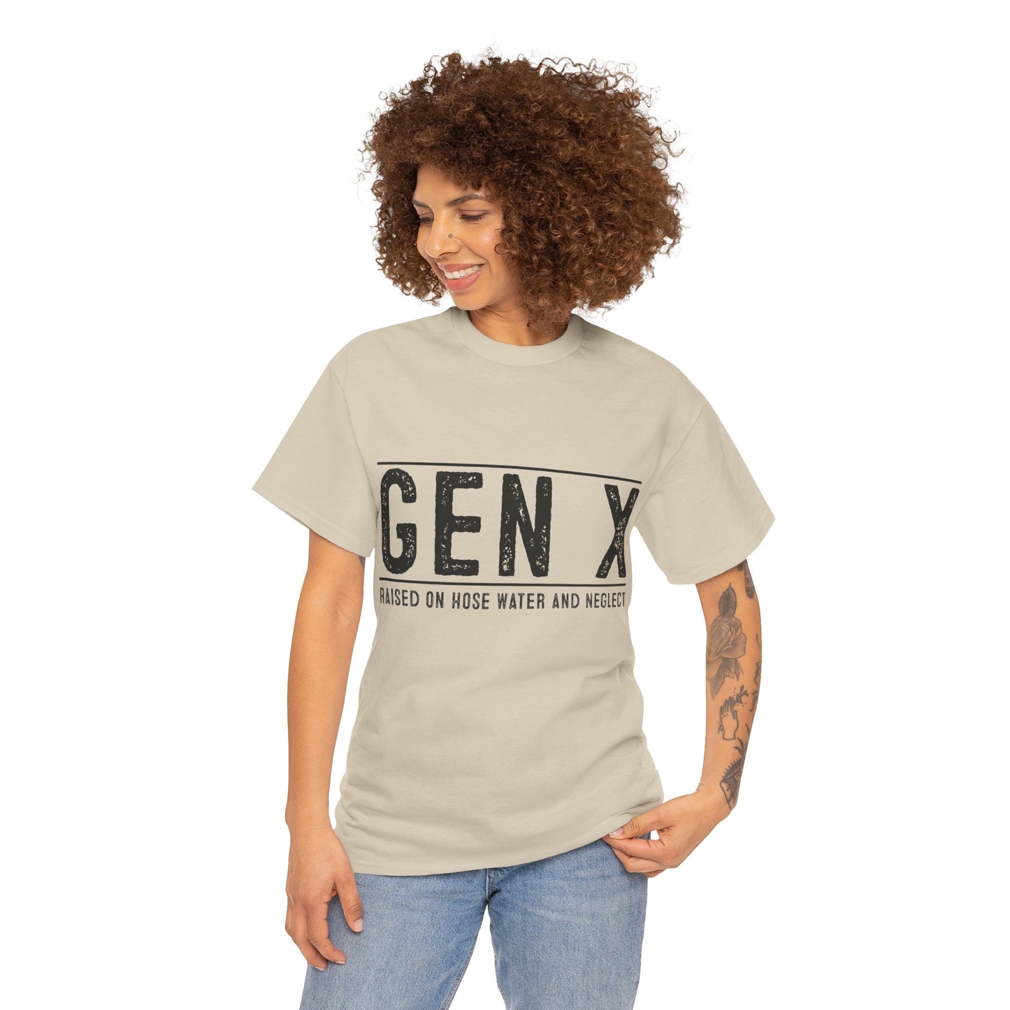 GEN X Raised On Hose Water & Neglect Tshirt Unisex Heavy Cotton