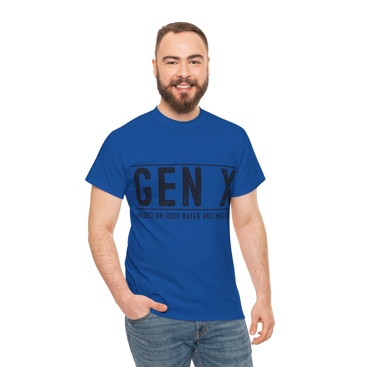 GEN X Raised On Hose Water & Neglect Tshirt Unisex Heavy Cotton