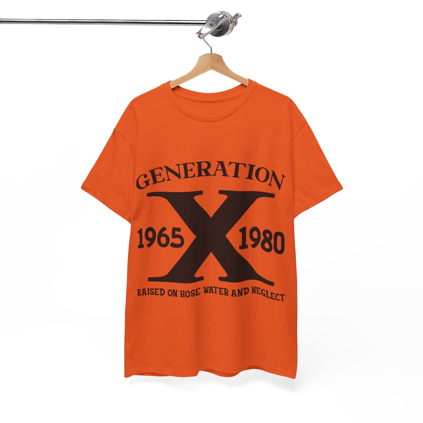 GEN X Raised On Hose Water & Neglect Tshirt Unisex Heavy Cotton