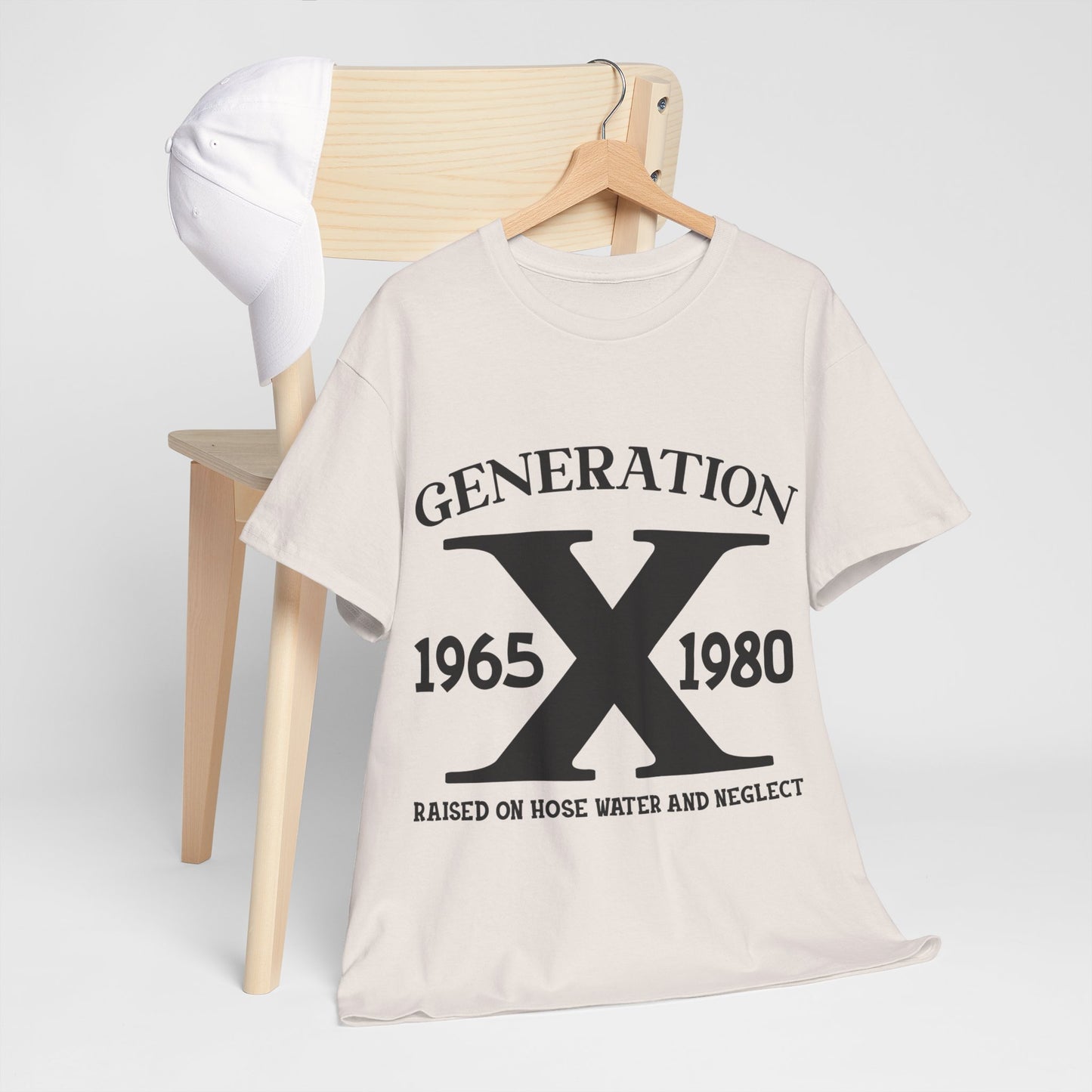 GEN X Raised On Hose Water & Neglect Tshirt Unisex Heavy Cotton