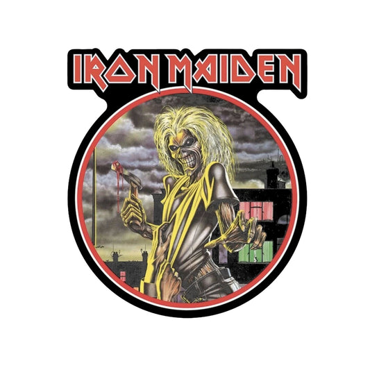 2x Iron Maiden Killers Eddie: Fun for Your Vehicle! Window, Laptop, Water Bottle, any Flat Surface