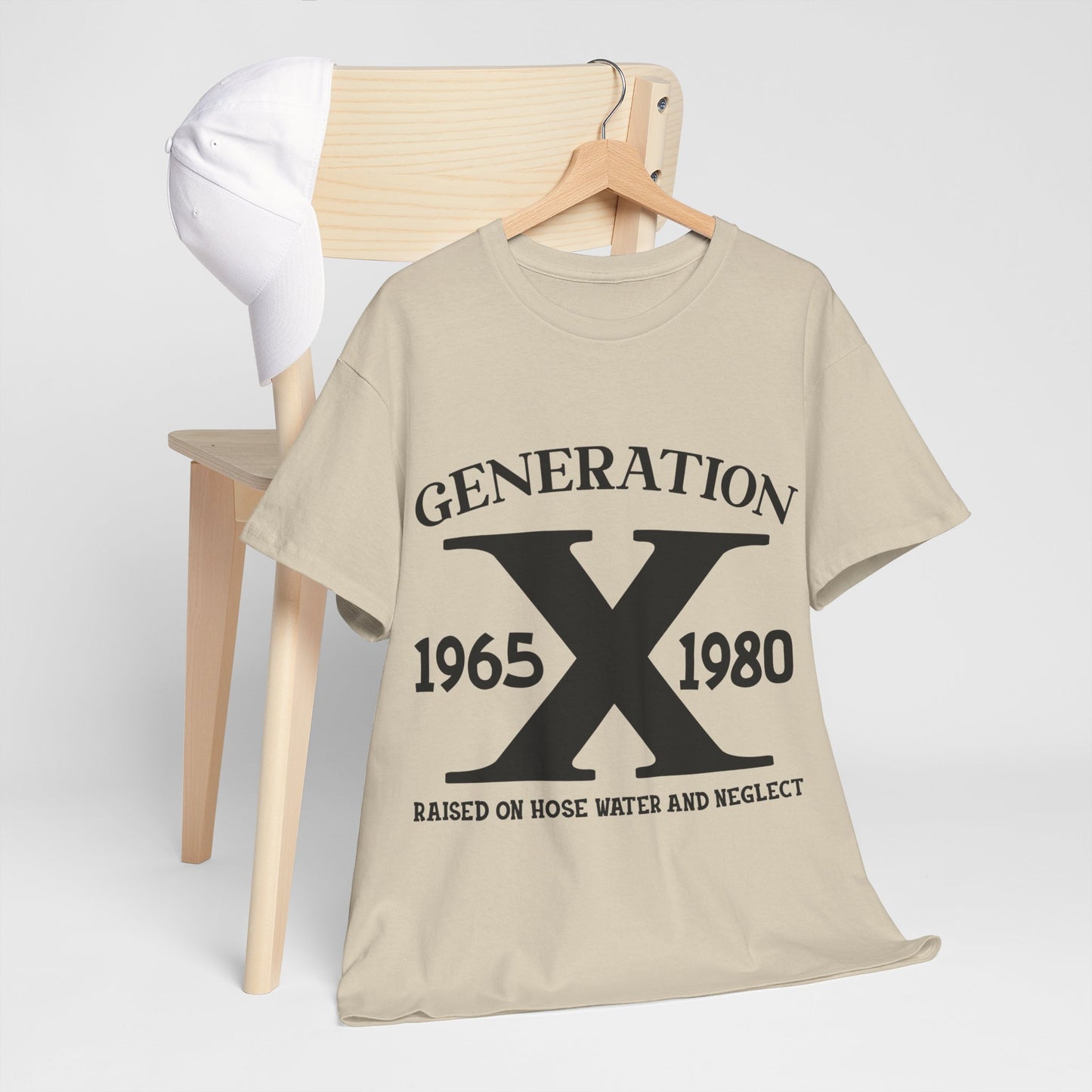 GEN X Raised On Hose Water & Neglect Tshirt Unisex Heavy Cotton