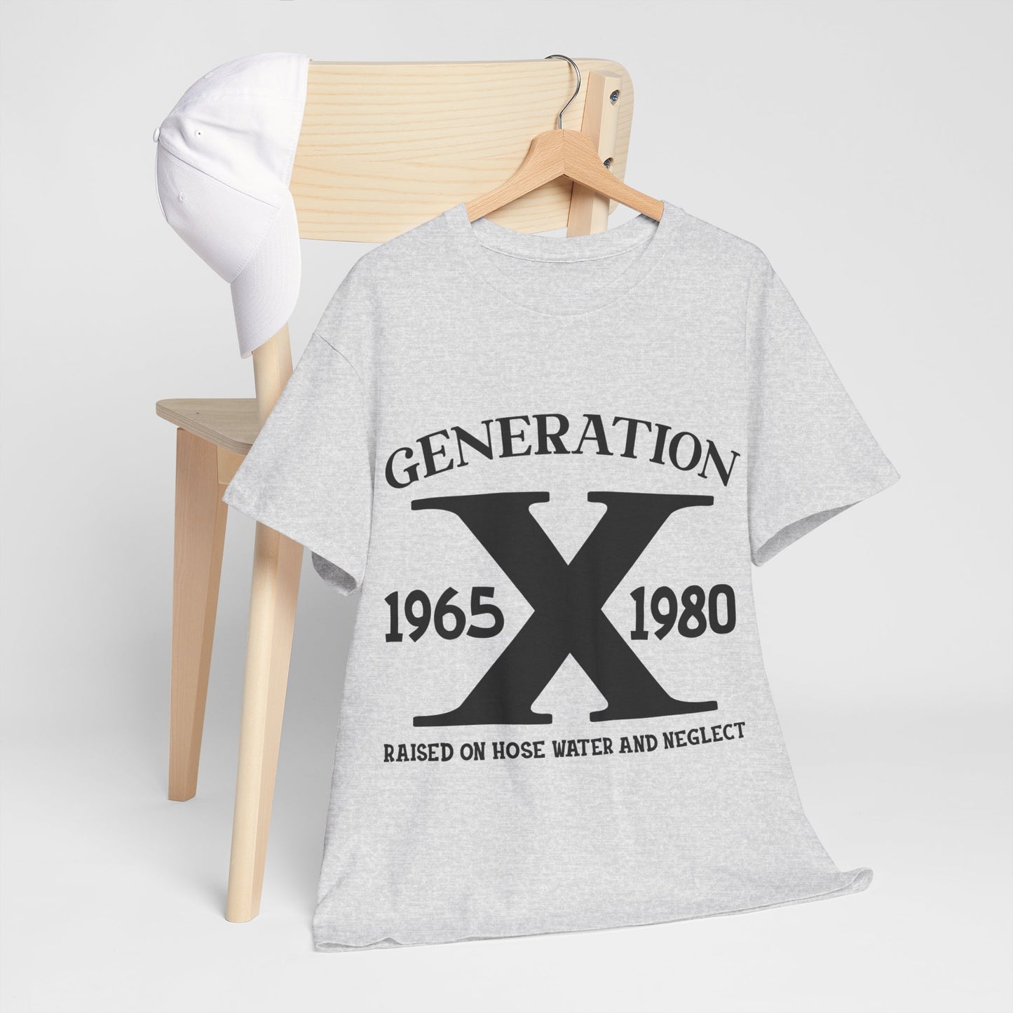 GEN X Raised On Hose Water & Neglect Tshirt Unisex Heavy Cotton