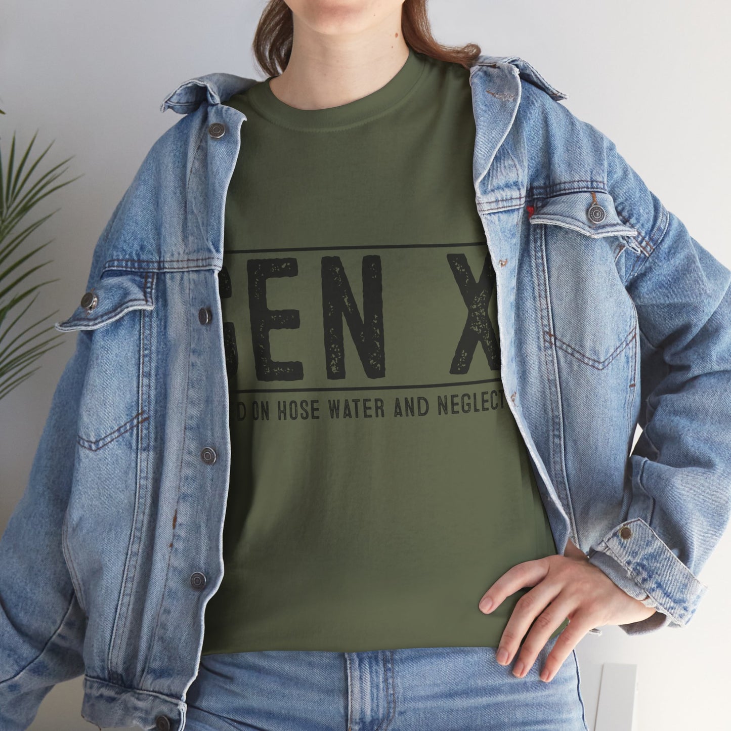 GEN X Raised On Hose Water & Neglect Tshirt Unisex Heavy Cotton