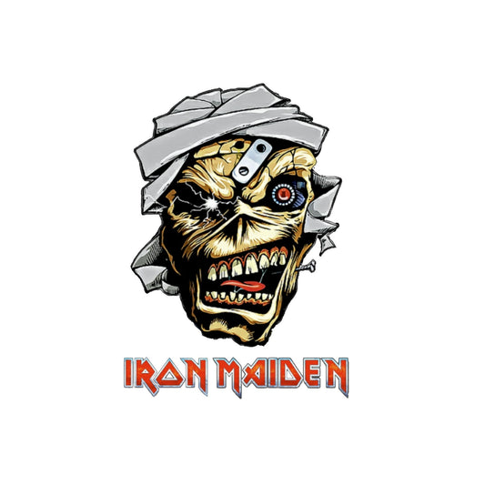 Iron Maiden Eddie: Fun for Your Vehicle! Window, Laptop, Water Bottle, any Flat Surface