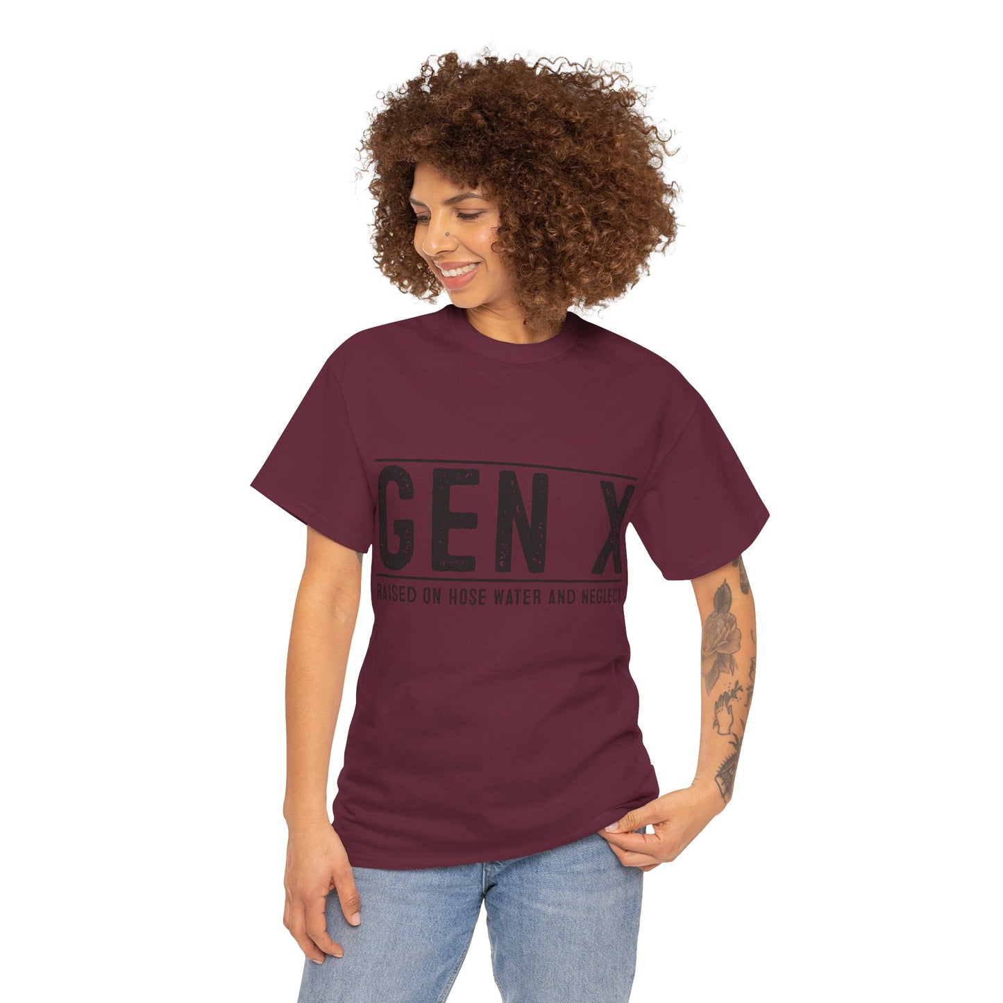 GEN X Raised On Hose Water & Neglect Tshirt Unisex Heavy Cotton