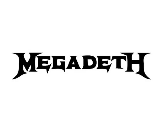 Megadeth Band Vinyl Decal Window Sticker Music